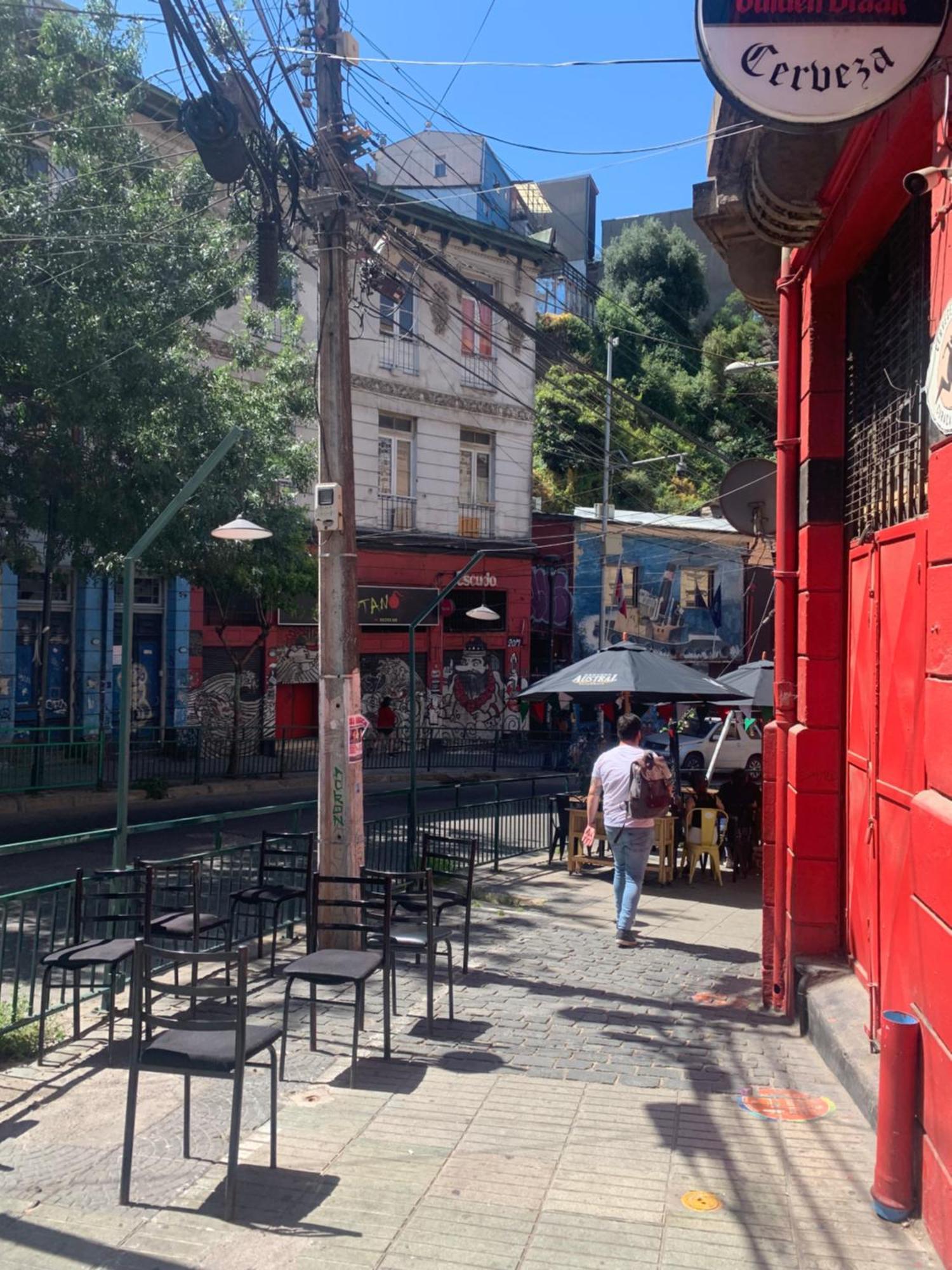 Hostal Casa Alegre Valparaiso Luaran gambar