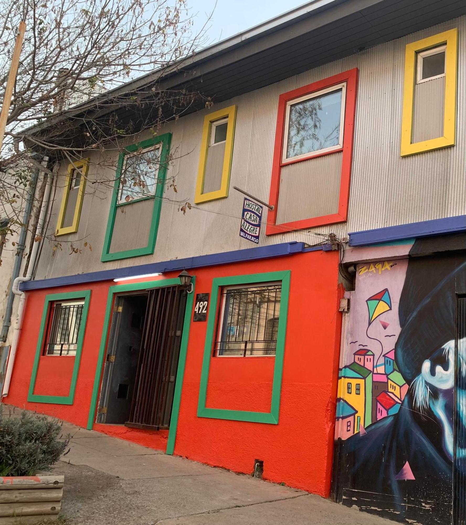 Hostal Casa Alegre Valparaiso Luaran gambar